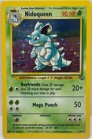 Nidoqueen Holo 7/64 - Jungle