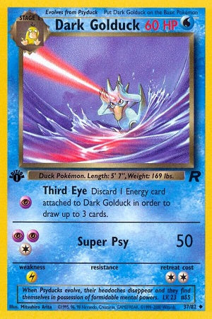 Dark Golduck 37/82 - Team Rocket