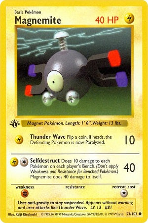 Magnemite 53/102 - Base Set