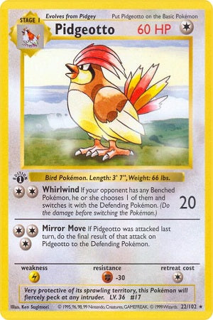 Pidgeotto 22/102 - Base Set