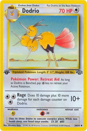 Dodrio 34/64 - Jungle