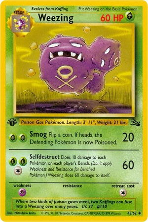 Weezing 45/62