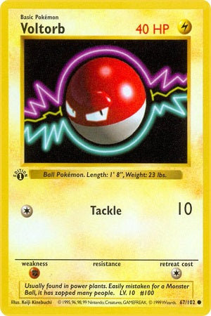 Voltorb 67/102 - Base Set