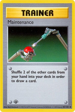 Maintenance 83/102 - Base Set