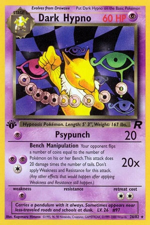 Dark Hypno 26/80 - Team Rocket