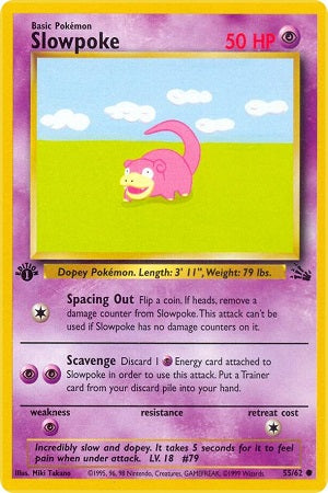 Slowpoke 55/62 - Fossil