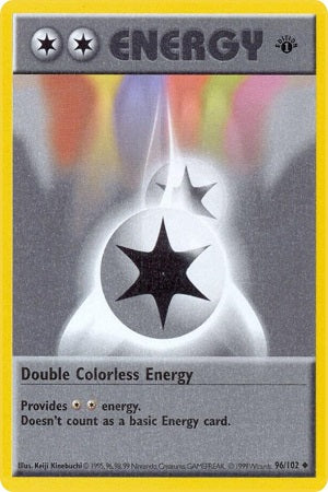 Double Colorless Energy 96/102 - Base Set