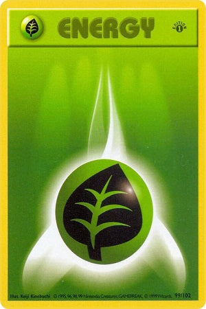 Grass Energy 99/102 - Base Set
