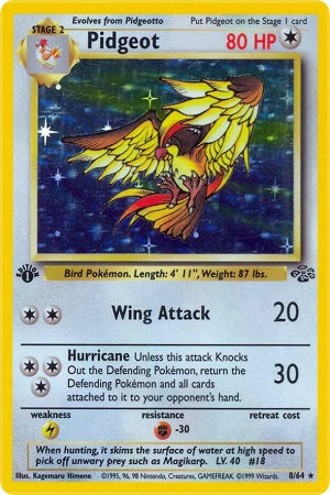 Pidgeot Holo 8/64 - Jungle