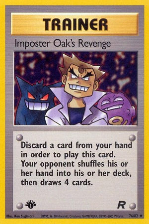 Imposter Oak's Revenge 76/82 - Team Rocket