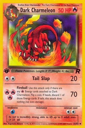 Dark Charmeleon 32/82 - Team Rocket