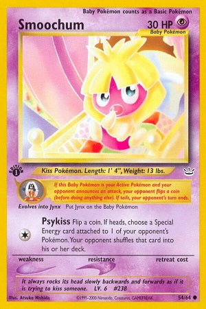 Smoochum 54/64 - Neo Revelation