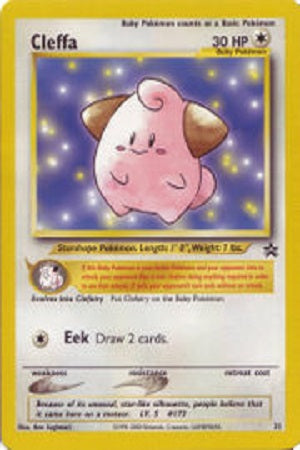 Cleffa #31 - Wizards Black Star Promo