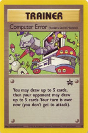 Computer Error #16 - Wizards Black Star Promo