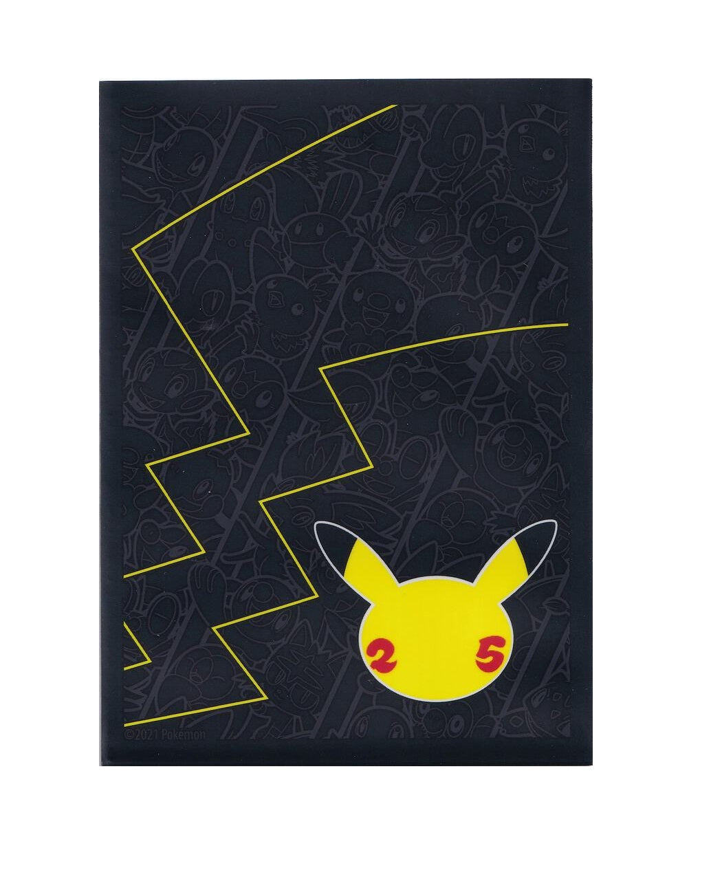 Pokemon TCG: Celebrations Elite Trainer Box Card Sleeves - 25 Pikachu (65 Pack)