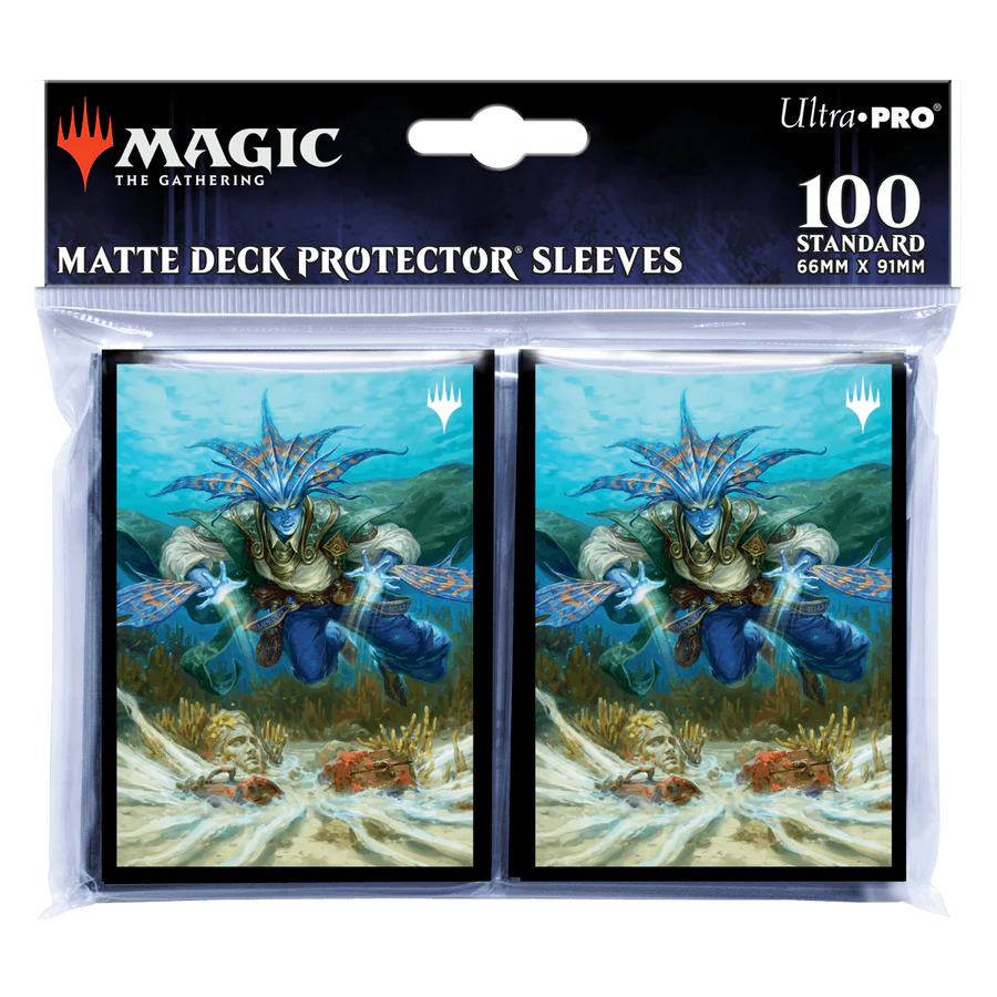 Murders at Karlov Manor Morska, Undersea Sleuth Standard Deck Protector Sleeves (100ct) for Magic: The Gathering