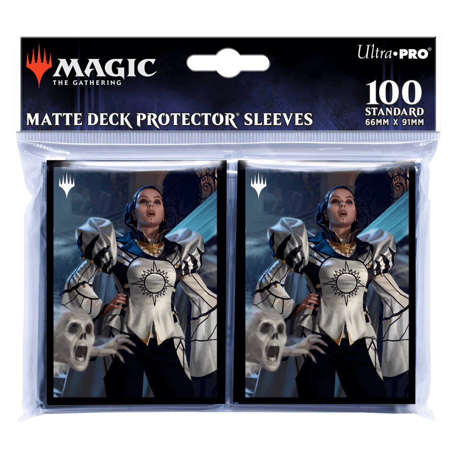 Murders at Karlov Manor Teysa, Opulent Oligarch Standard Deck Protector Sleeves (100ct) for Magic: The Gathering