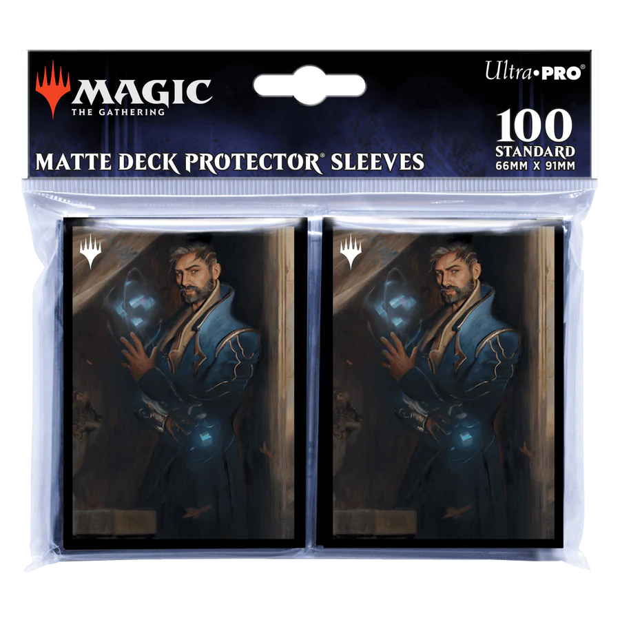 Murders at Karlov Manor Alquist Proft, Master Sleuth Standard Deck Protector Sleeves (100ct) for Magic: The Gathering