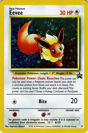 Eevee #11 - Wizards Black Star Promo