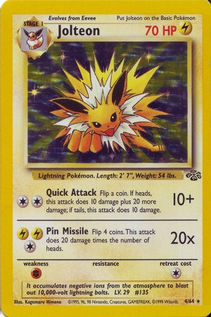 Jolteon Holo 4/64 - Jungle