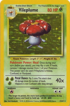 Vileplume Holo 15/64 - Jungle