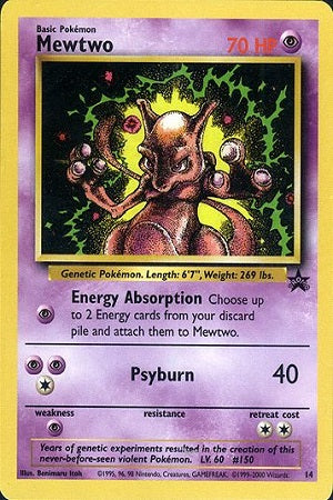 Mewtwo #14 - Wizards Black Star Promo