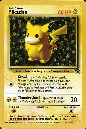 Pikachu #1 - WIzards Black Star Promo