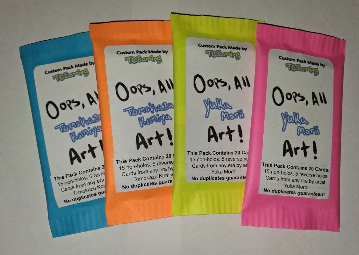 Oops, All Artist! Custom Packs