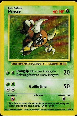 Pinsir Holo 9/64 - Jungle