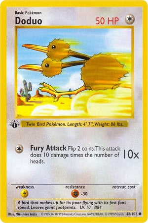Doduo 48/102 - Base Set