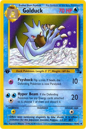 Golduck 35/62 - Fossil