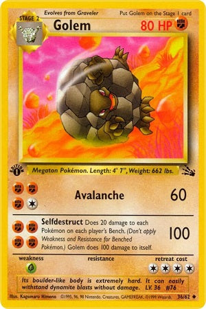 Golem 36/62 - Fossil