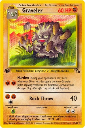 Graveler 37/62 - Fossil