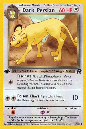 Dark Persian 42/82 - Team Rocket