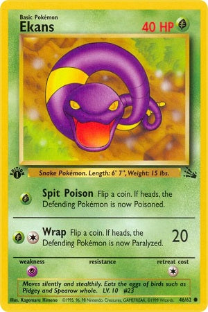 Ekans 46/62 - Fossil