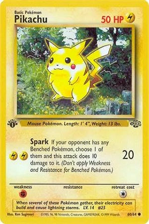 Pikachu 60/64 - Jungle