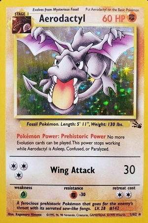 Aerodactyl Holo 1/62 - Fossil