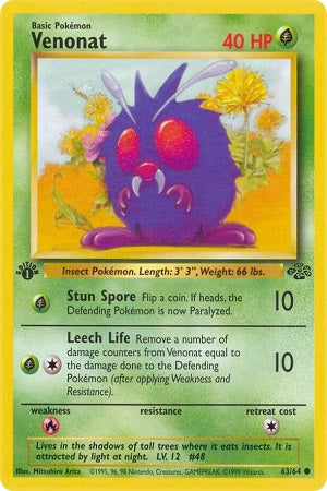 Venonat 63/64 - Jungle