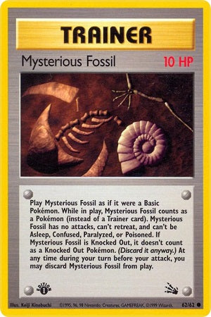 Mysterious Fossil 62/62 - Fossil