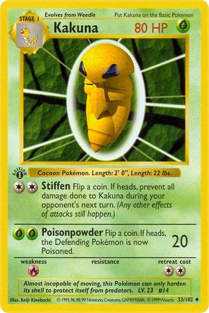 Kakuna 33/102 - Base Set
