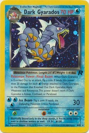Dark Gyarados Holo 8/82 - Team Rocket