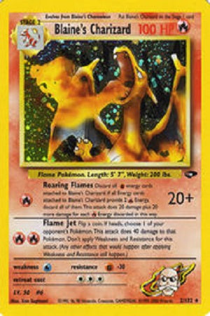 Blaine's Charizard 2/132 - Gym Challenge