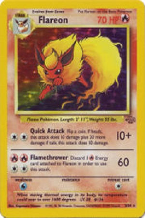Flareon Holo 3/64 - Jungle
