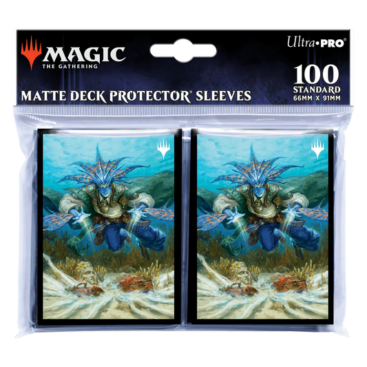 Murders at Karlov Manor Morska, Undersea Sleuth Standard Deck Protector Sleeves (100ct) for Magic: The Gathering