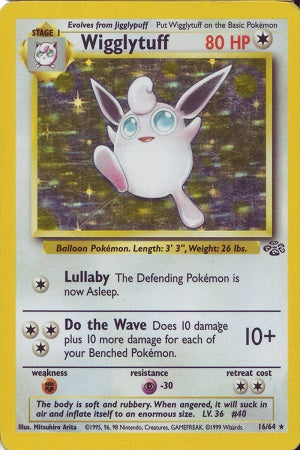 Wigglytuff Holo 16/64 - Jungle