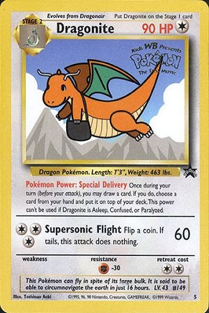 Dragonite #5 - Wizards Black Star Promo