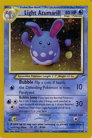 Light Azumarill 13/105 - Neo Destiny