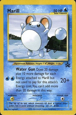 Marill #29 - Wizards Black Star Promo