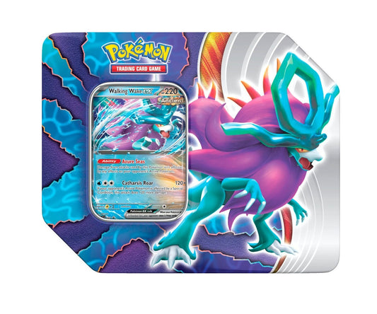 Pokemon Paradox Clash Walking Wake ex Tin