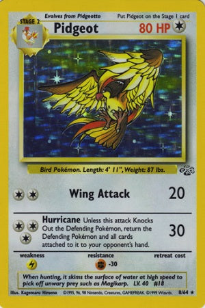 Pidgeot Holo 8/64 - Jungle